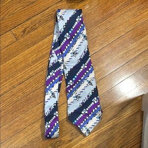 Emilio Pucci Firenze tie men’s silk